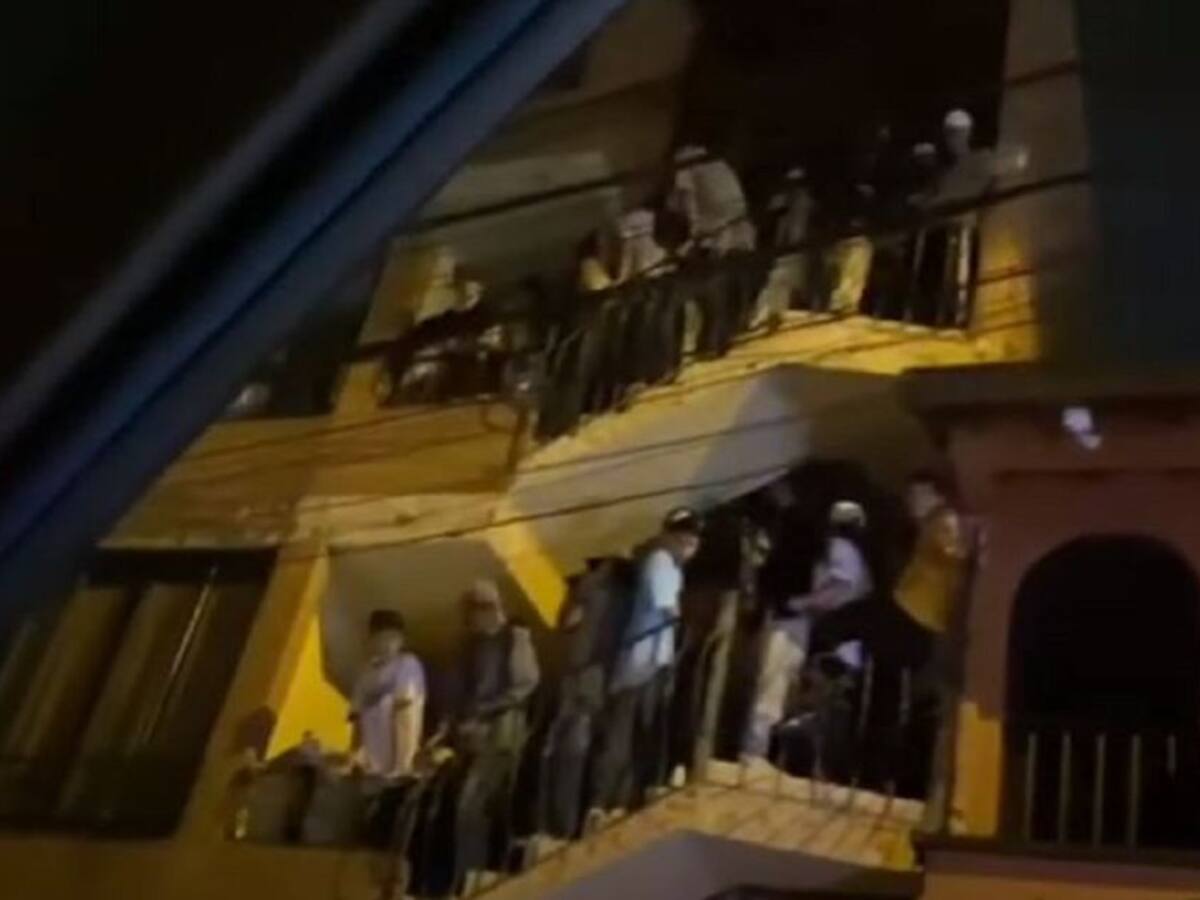 La Policía intervino una masiva celebración de cumpleaños en Medellín