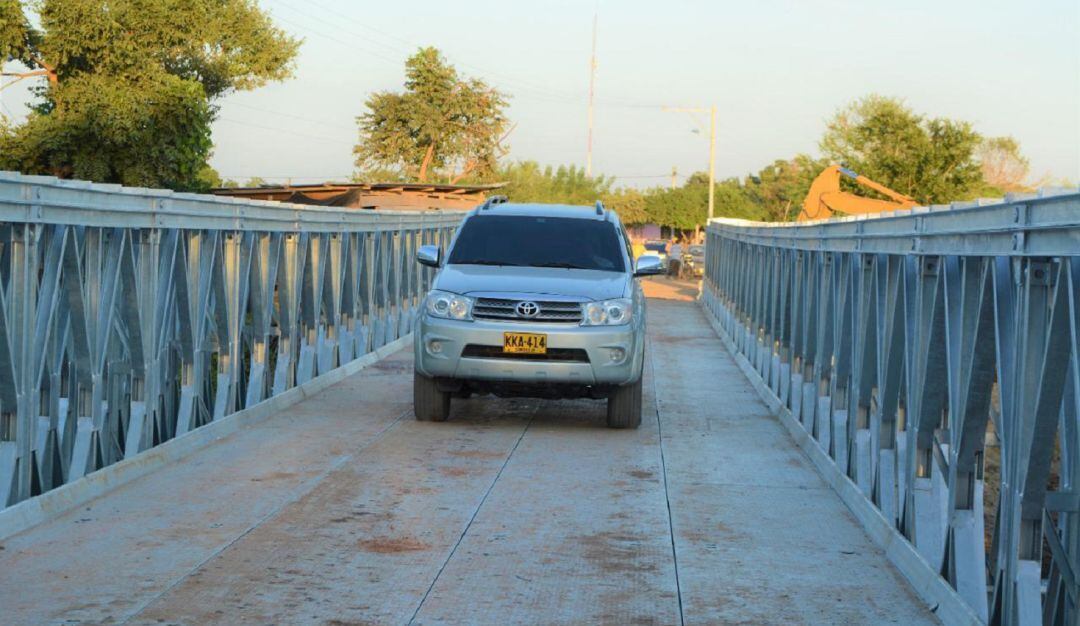 Todavía falta la protección de los taludes de cimentación y la demolición de la estructura antigua