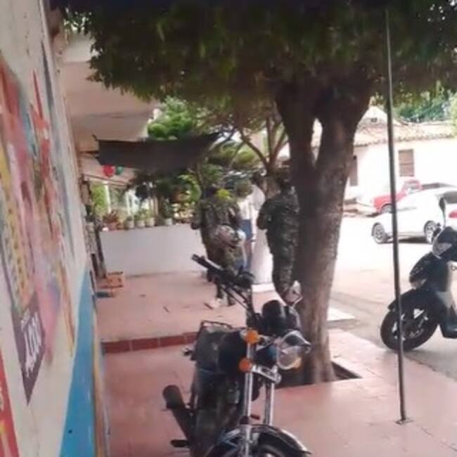 Balacera en La Parada mantiene en alerta a Villa del Rosario. / Foto: Cortesía.