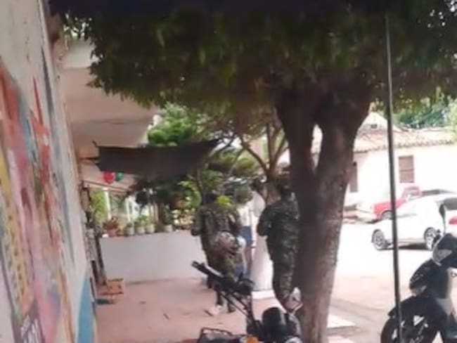 Balacera en La Parada mantiene en alerta a Villa del Rosario. / Foto: Cortesía.