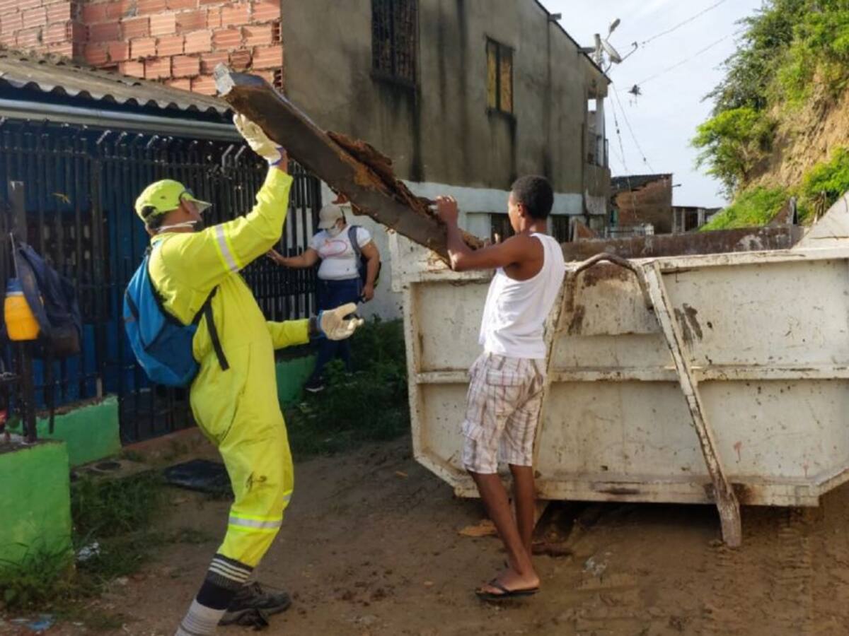 Recuperación de áreas contaminadas en el barrio La María