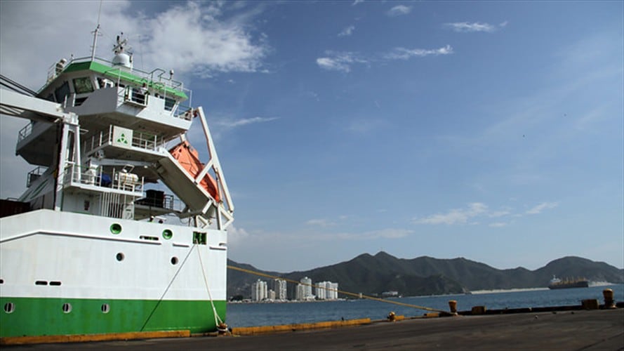 Puerto de Santa Marta. Foto: Colprensa