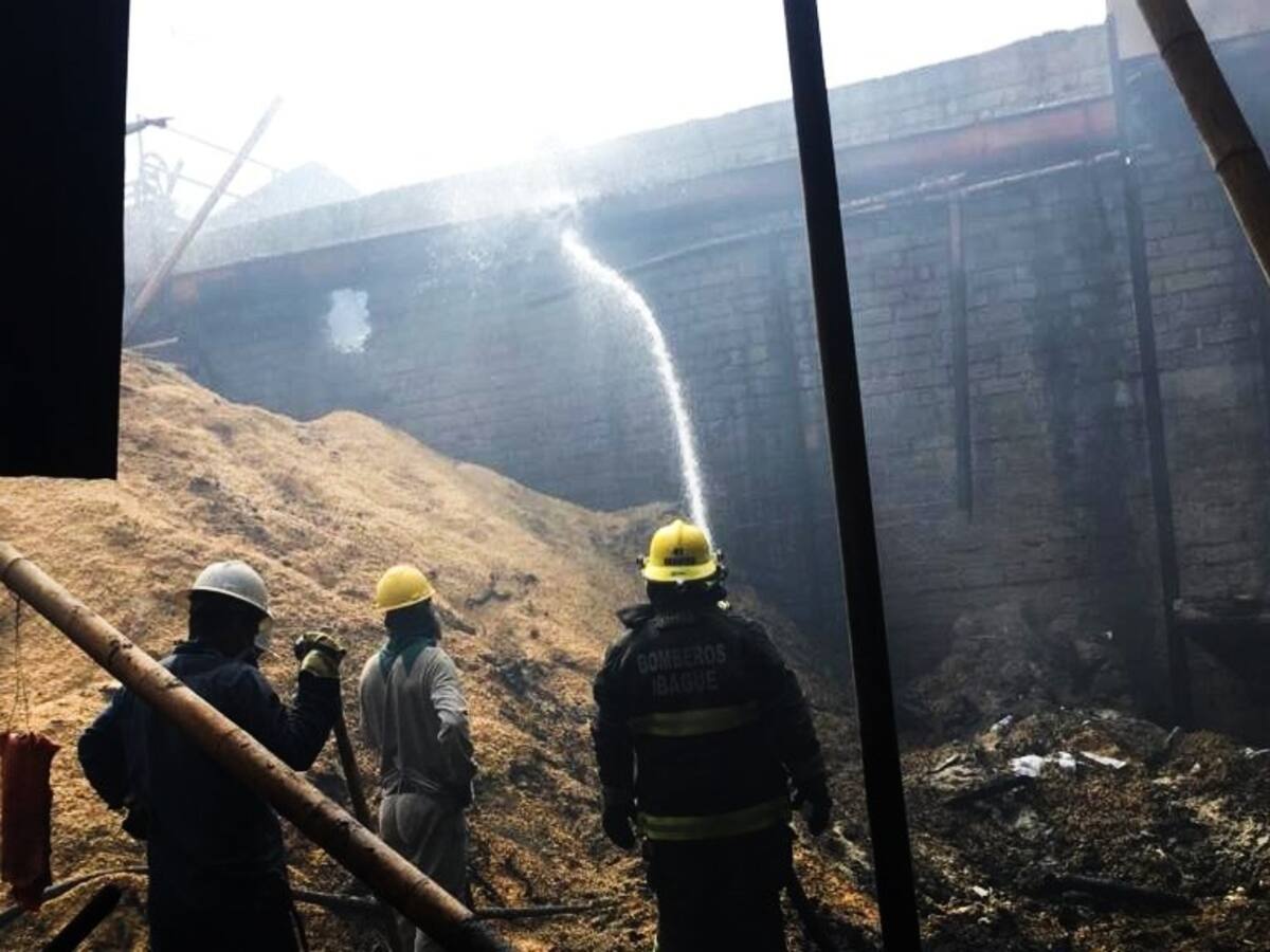 Emergencia en el Molino Pacandé de Ibagué