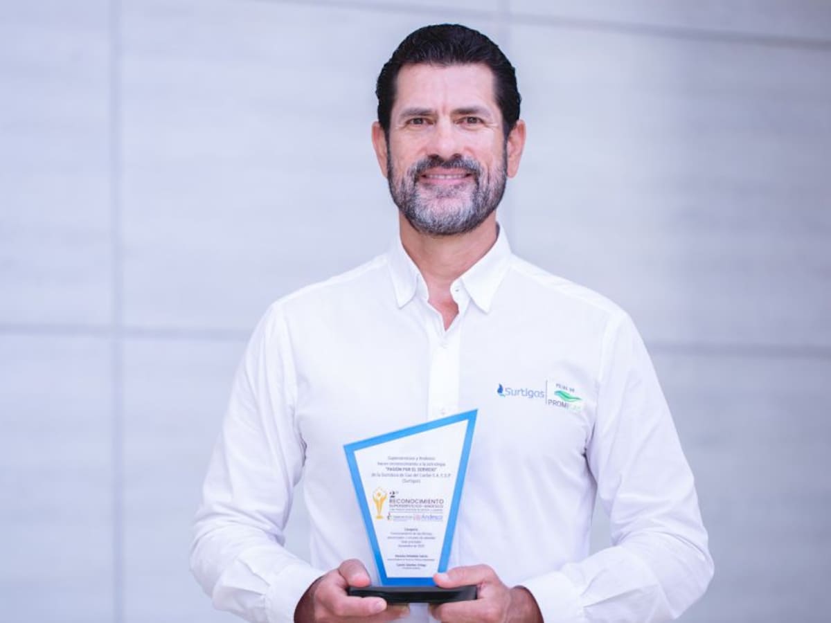 Surtigas gana premio como gran prestador de servicios en Colombia
