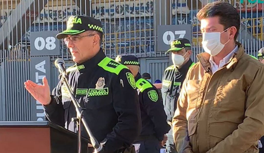 Director Policía Nacional y Ministro de Defensa