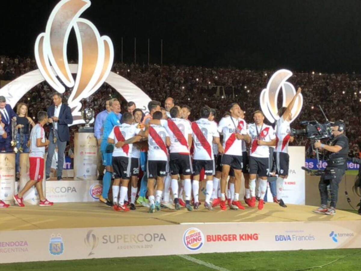 La noche de Armani: ¡River, le ganó el clásico a Boca y es Supercampeón!