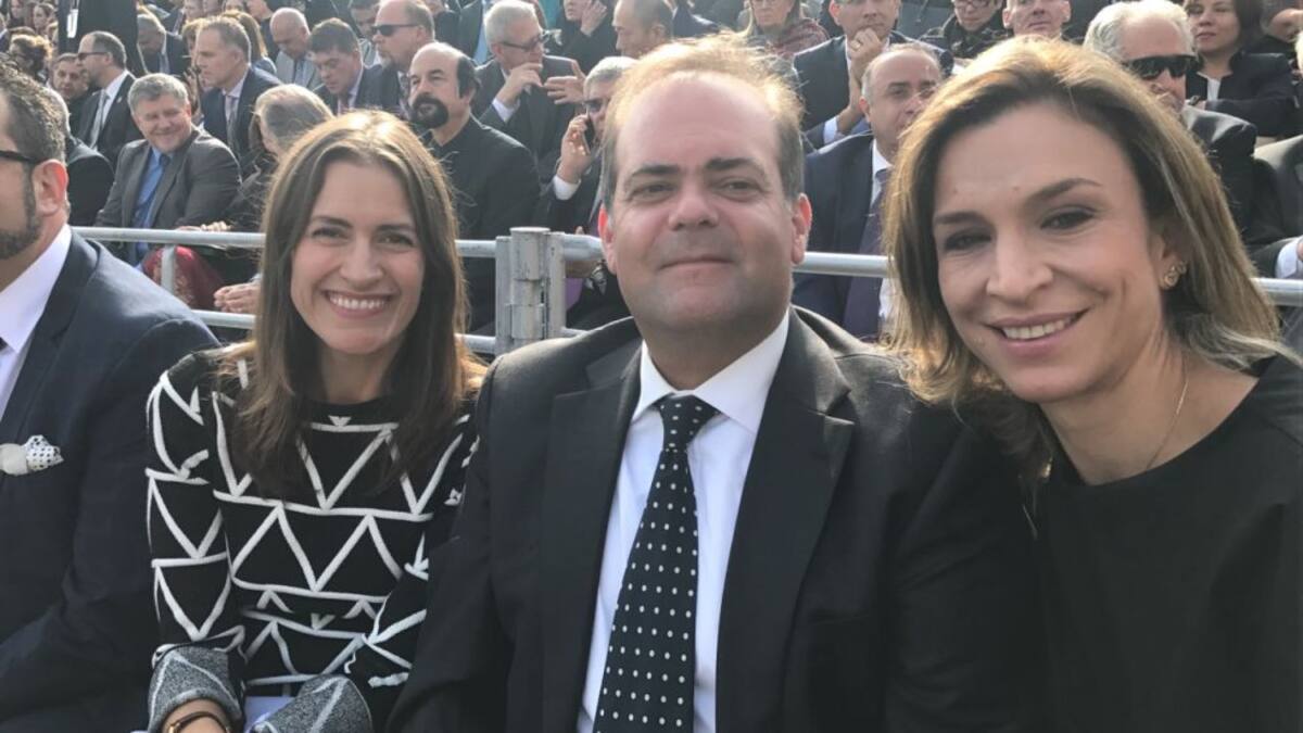 El reconocido chef Harry Sasson estuvo presente en la visita del papa Francisco en Palacio