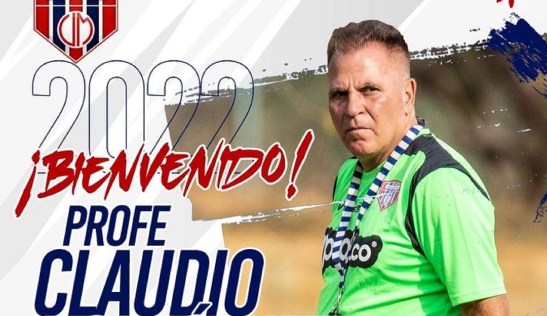 Claudio Rodríguez, nuevo entrenador de Unión Magdalena