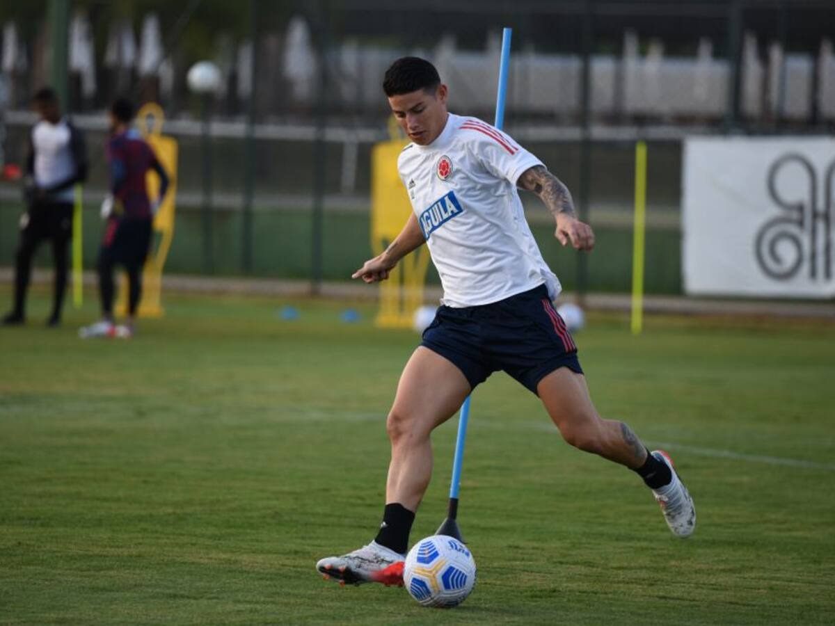 ¿James está tocado? Reinaldo Rueda dejó dudas sobre el 10