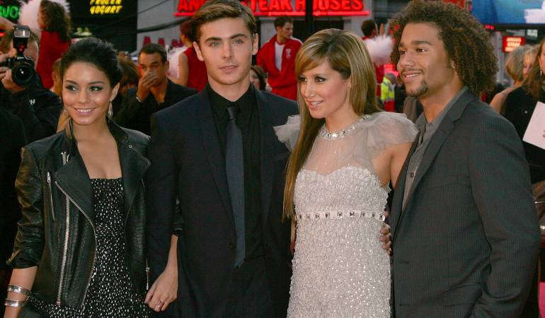 Vanessa Hudgens, Zac Efron, Ashley Tisdale y Corbin Bleu.