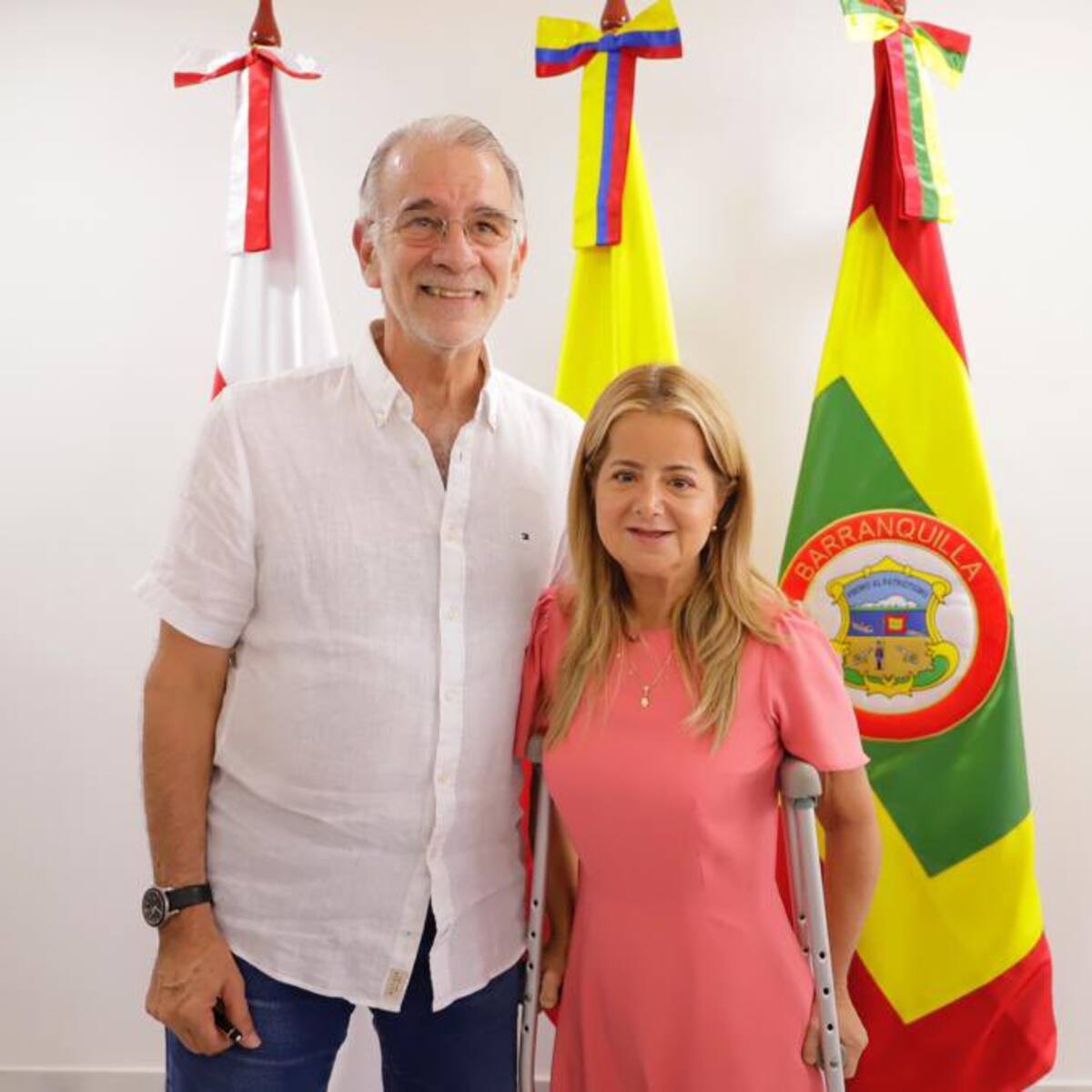 Finaliza empalme entre Elsa Noguera y Eduardo Verano para la Gobernación del Atlántico