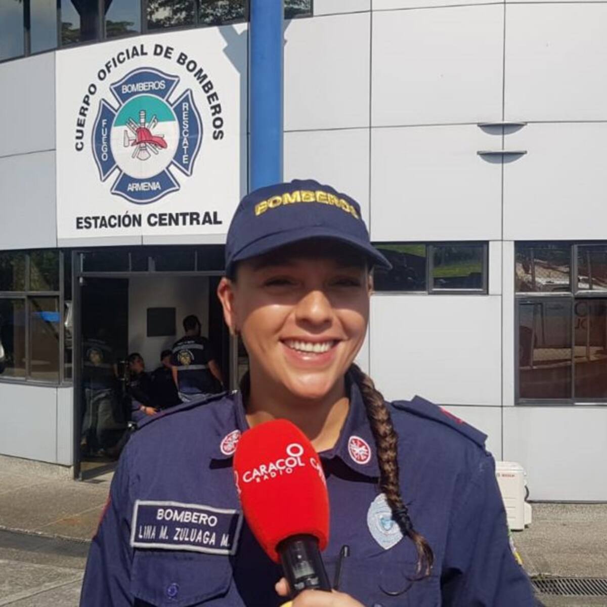 “Mis hijos son orgullosos de la labor que hago”: Bombero Lina Zuluaga