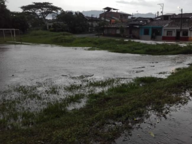 Fuertes lluvias generan afectaciones en Viterbo Caldas