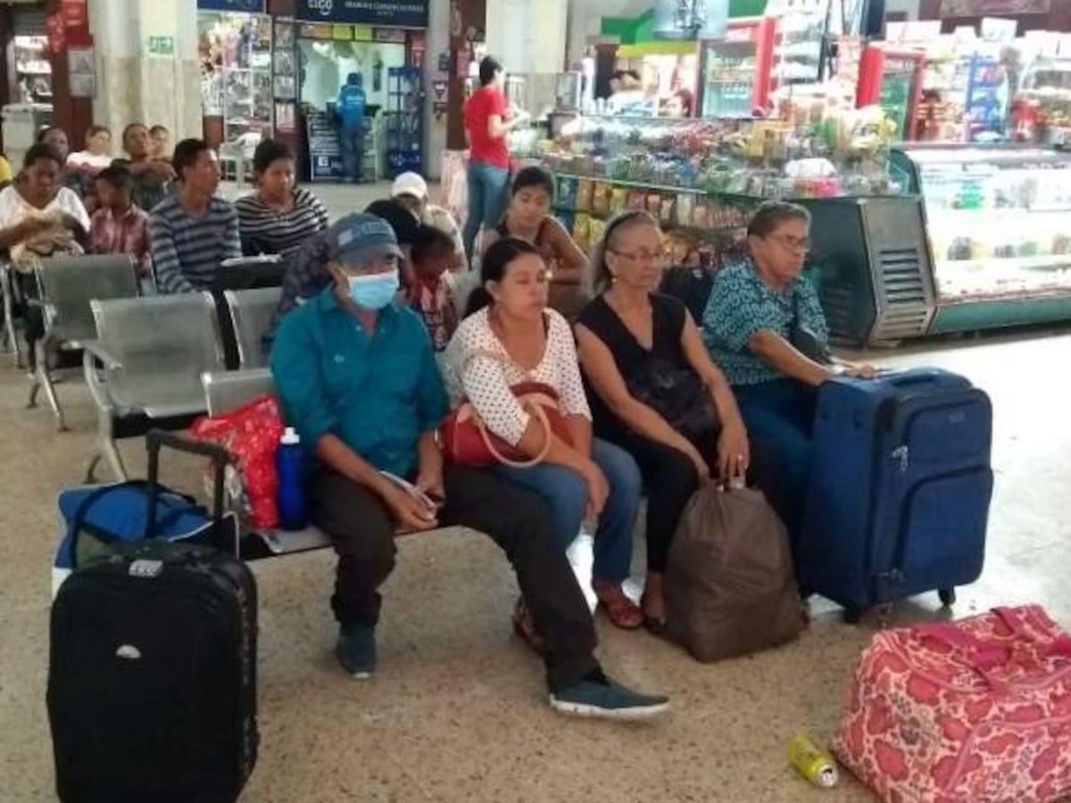90 venezolanos llegan diariamente a la terminal de Barranquilla