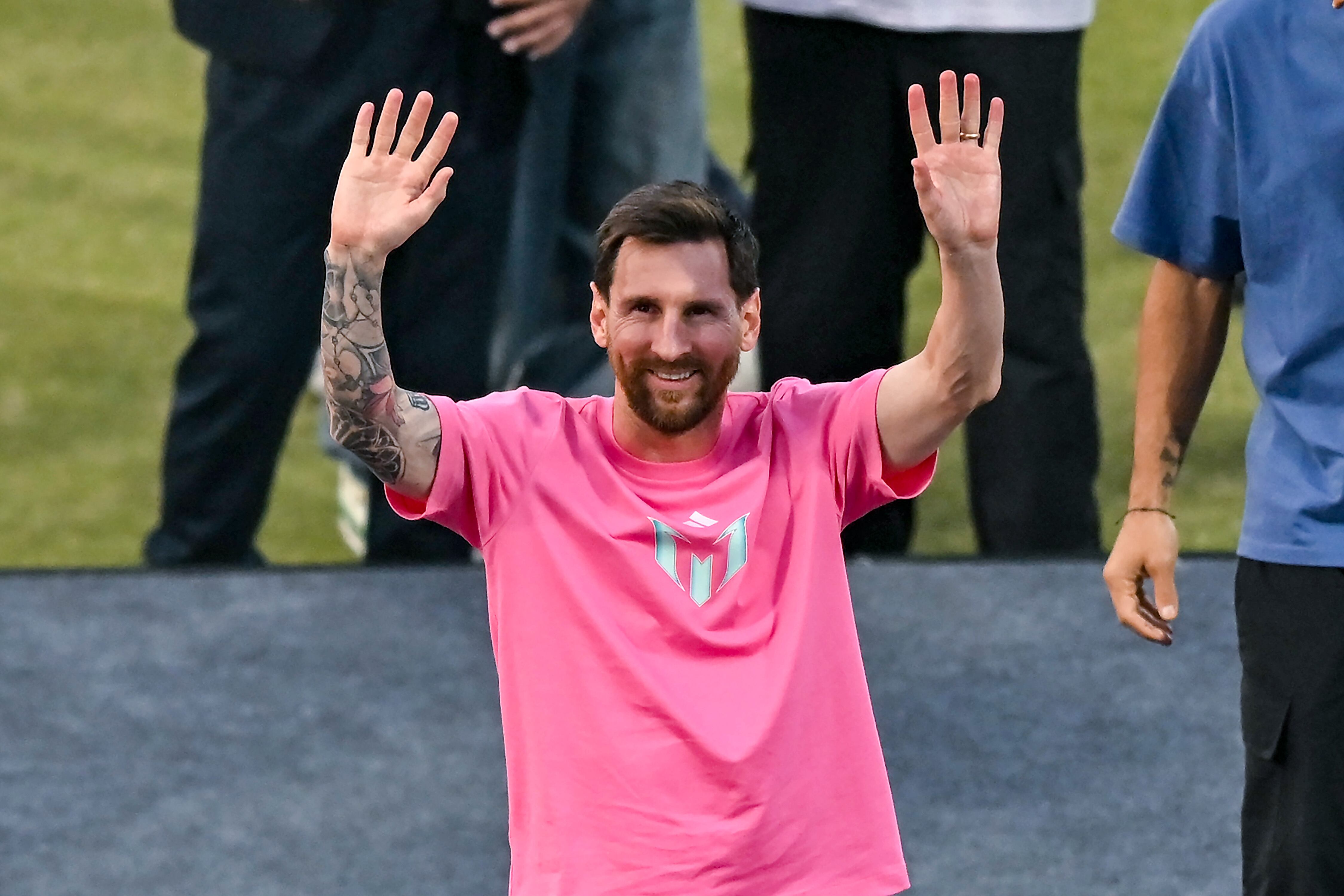 Premio ‘Rey de América 2025’: Lionel Messi va por el único trofeo individual que le hace falta.  (Photo by Ayush Kumar/Getty Images)