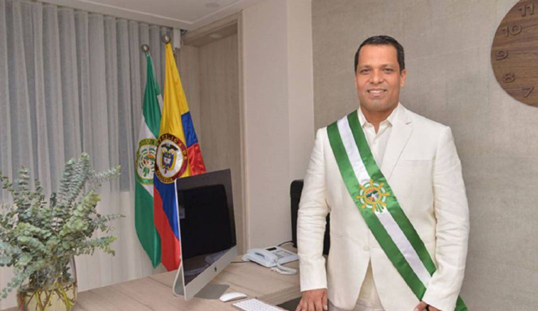 El gobernador del Cesar Luis Alberto Monsalvo Gnecco.