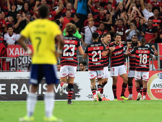 Flamengo Vs. Millonarios. (Photo by Buda Mendes/Getty Images)