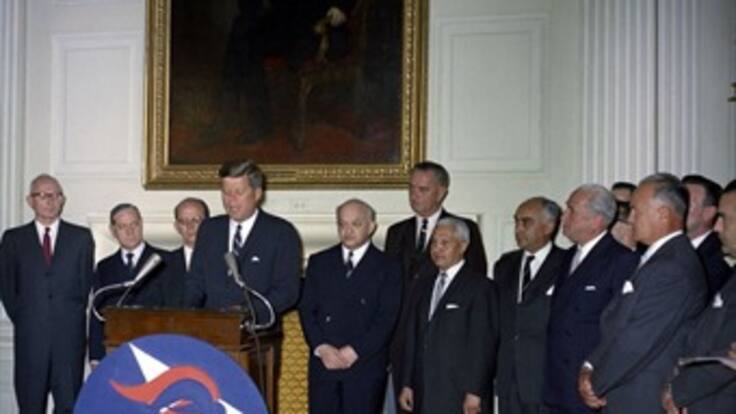 John F. Kennedy habla de las ventajas de la Alianza para el Progreso