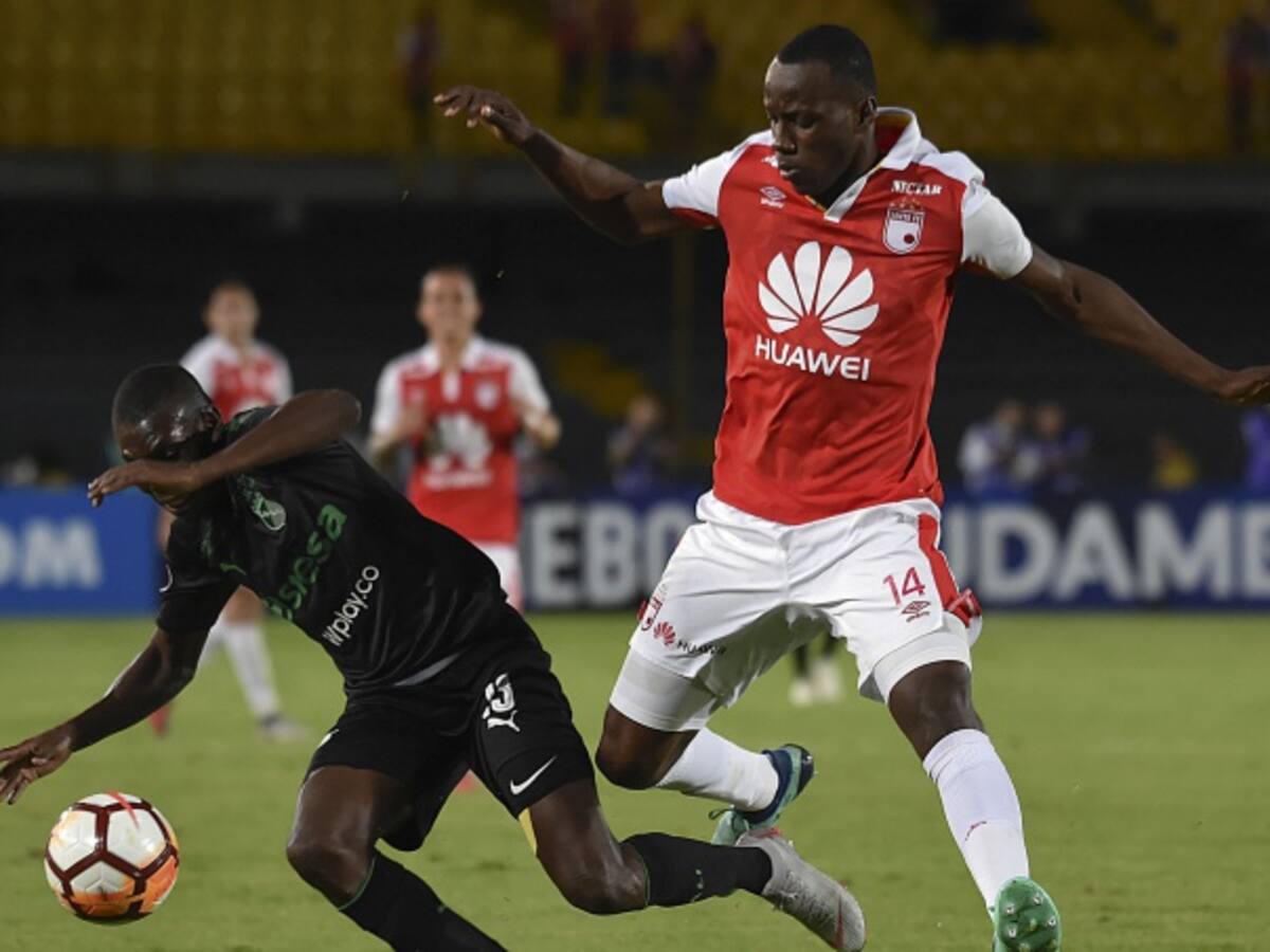 Santa Fe y Cali empataron en El Campín, en el estreno del VAR en Colombia