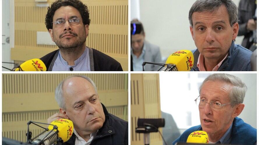 Debate en La W. Foto: La WCon Vicky Dávila