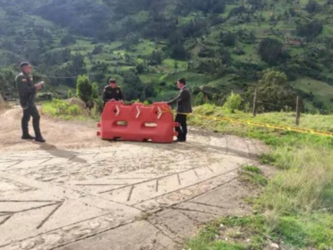 Varias vías hacia las veredas del municipio de Boyacá están cerradas a causa del invierno que golpea a este municipio del departamento / Foto: Suministrada.