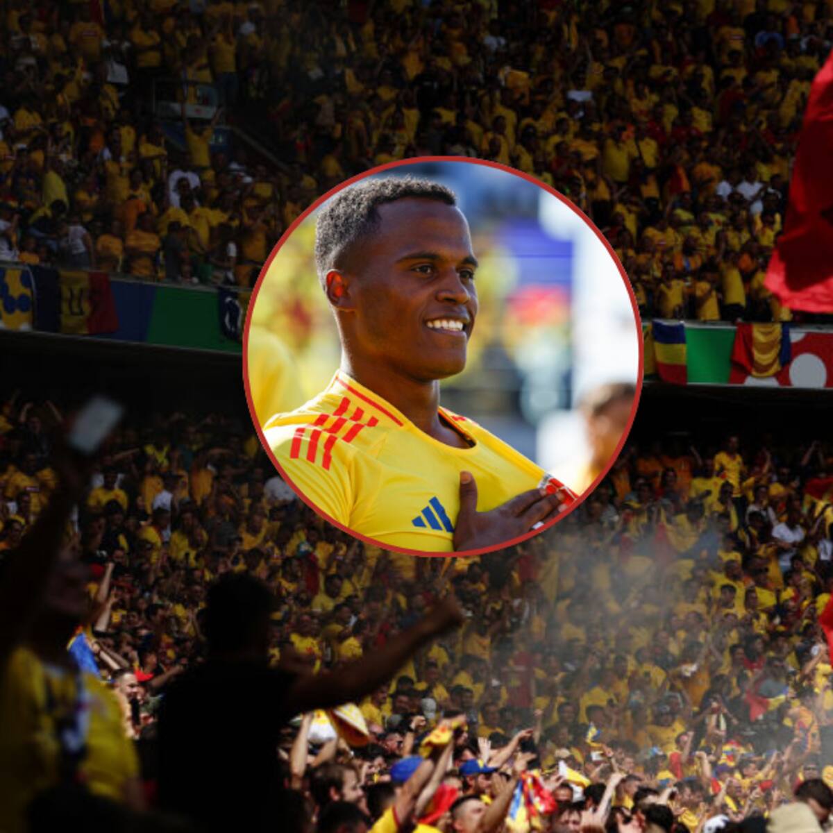 ¡La sensación! Hinchas de Rumania usan la camiseta de la Selección Colombia en la Eurocopa