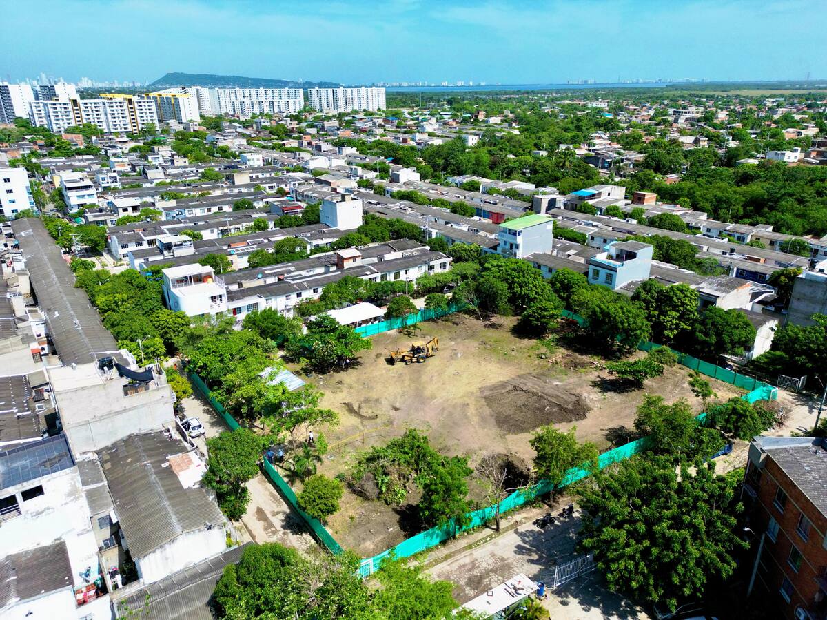 Iniciaron las obras de la nueva cancha deportiva de Villas de la Candelaria