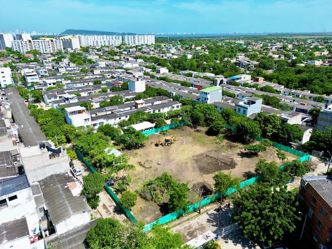 Iniciaron las obras de la nueva cancha deportiva de Villas de la Candelaria