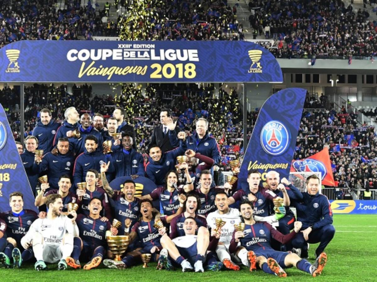 PSG se coronó campeón de la Copa de la Liga frente al Mónaco de Falcao