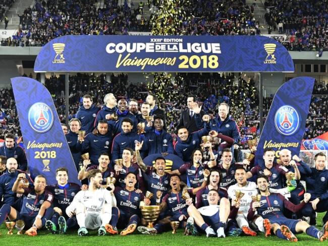 PSG se coronó campeón de la Copa de la Liga frente al Mónaco de Falcao