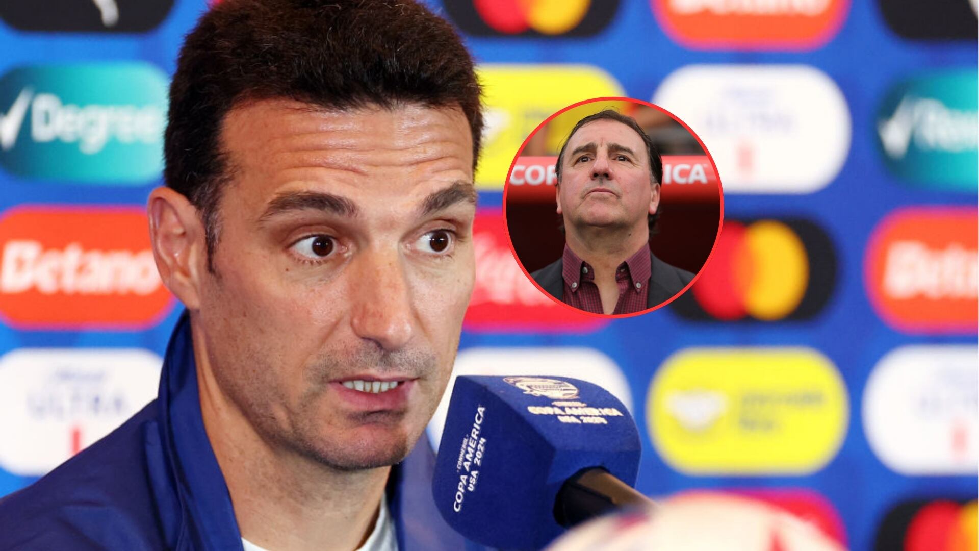 El entrenador de Argentina enfrentará a Canadá en la semifinal / Getty Images