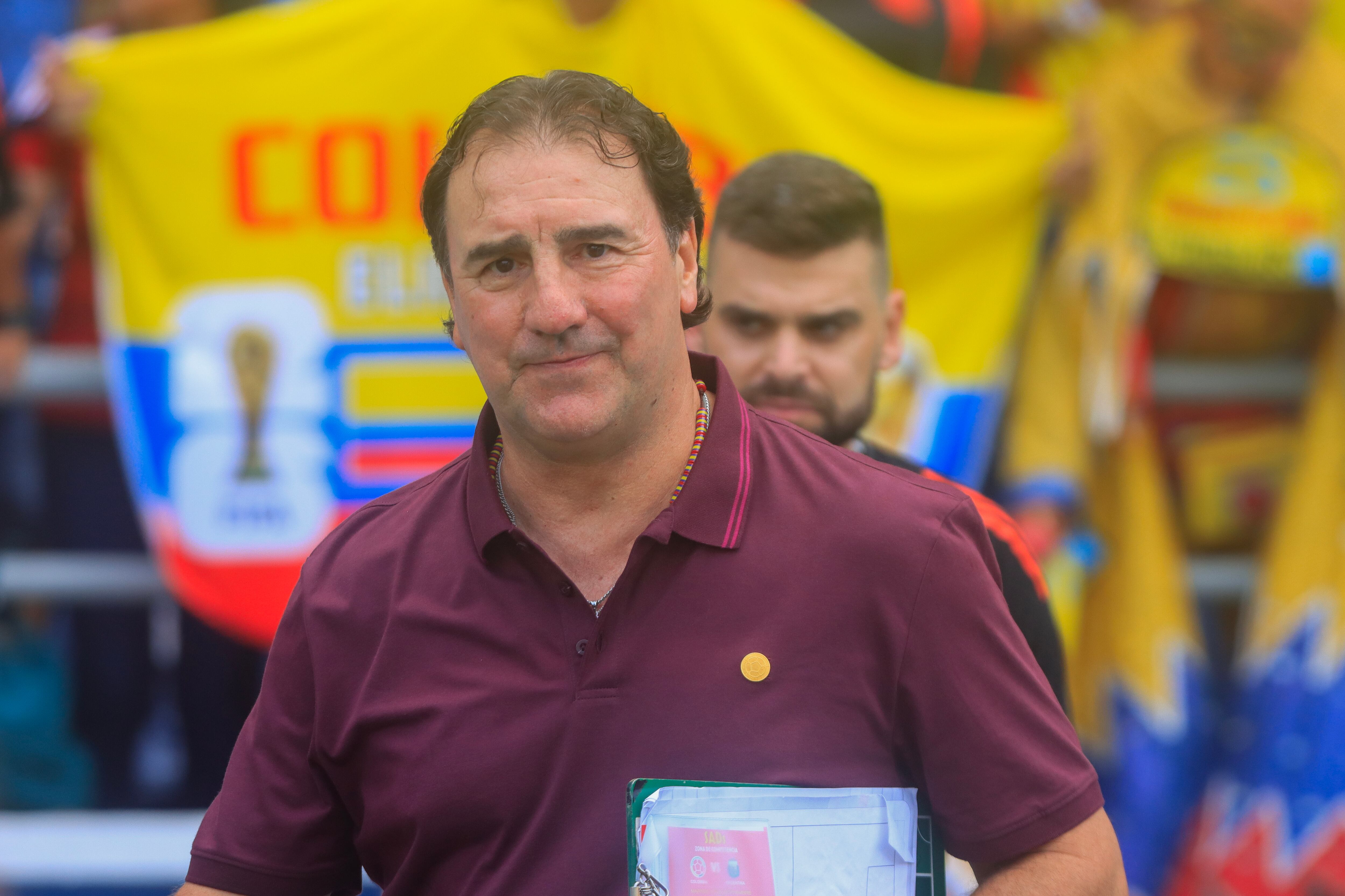 Néstor Lorenzo, director técnico de la Selección Colombia. EFE/ Ricardo Maldonado Rozo