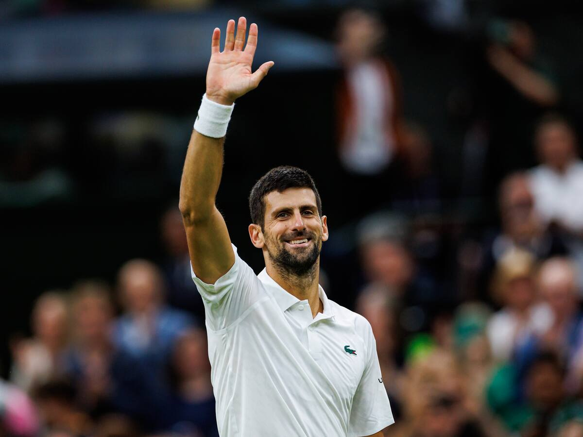 Djokovic, a la caza del récord de Federer en Wimbledon