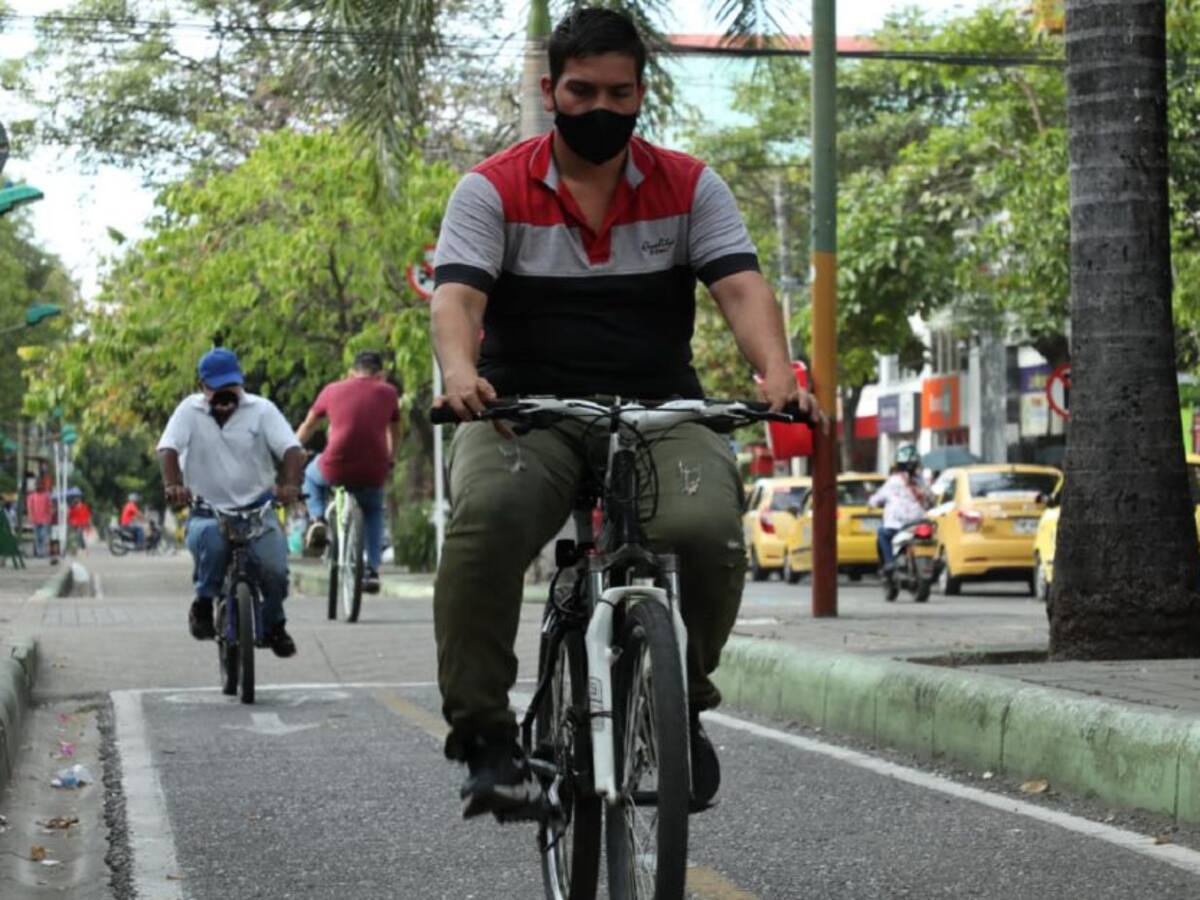Primera jornada del año sin carro y moto en Neiva