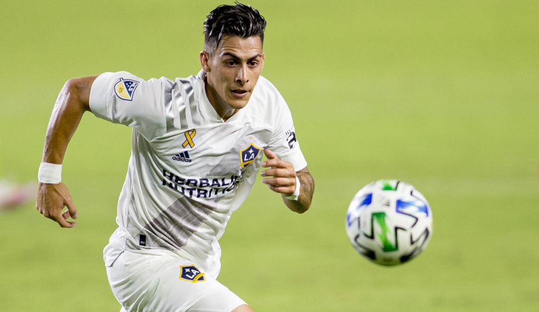 Cristian Pavon, jugador de Boca Juniors que se encontraba a prestamo en LA Galaxy