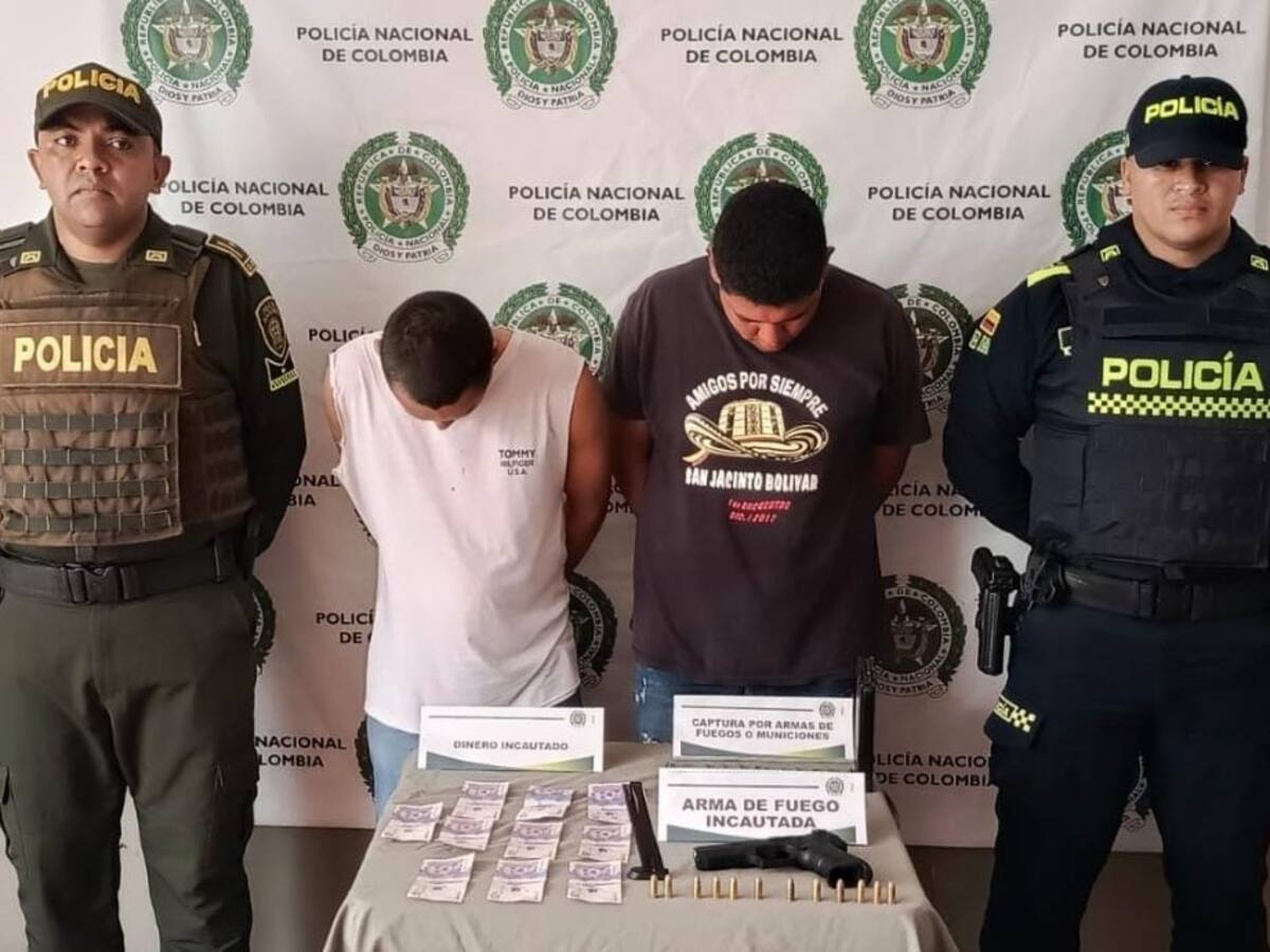 ‘Vikingo’ y ‘El Fino’, capturados por presunto soborno a policías en Bolívar