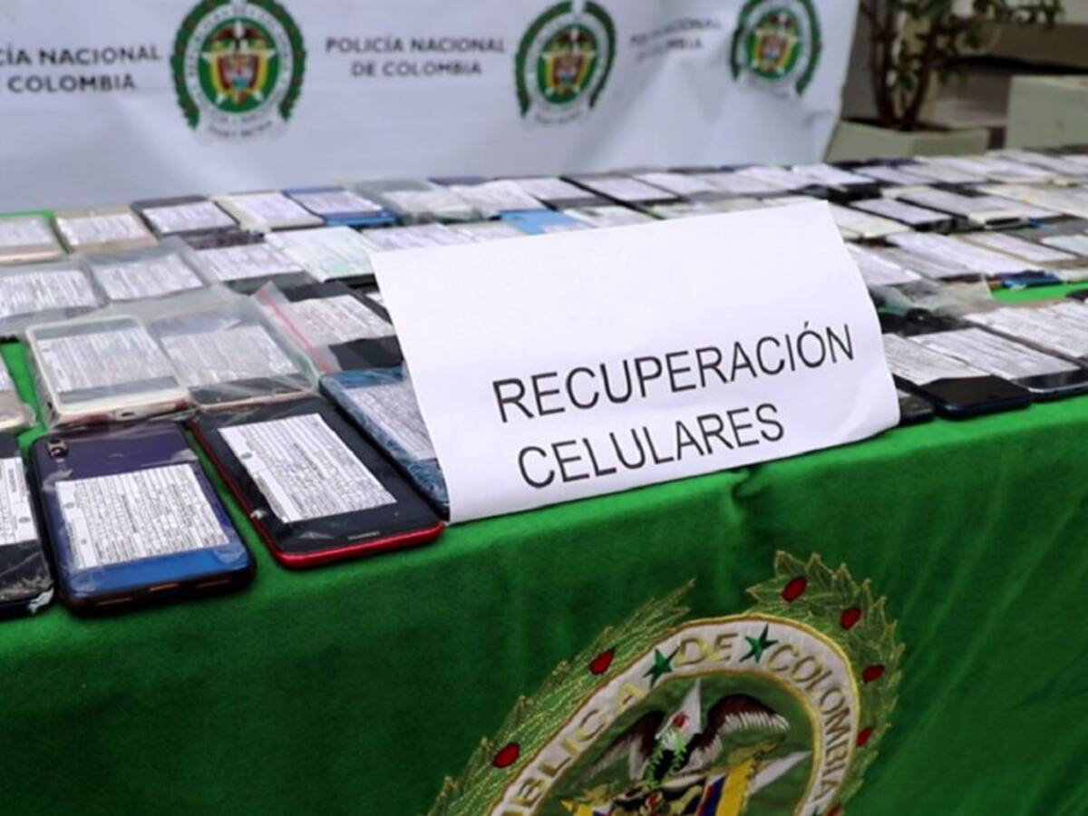 Recuperan 14 celulares que habían hurtado en Manizales