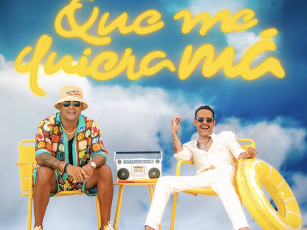 “Que Me Quiera Má”: Lo nuevo de Marc Anthony y Wisin una fusión de ritmos latinos