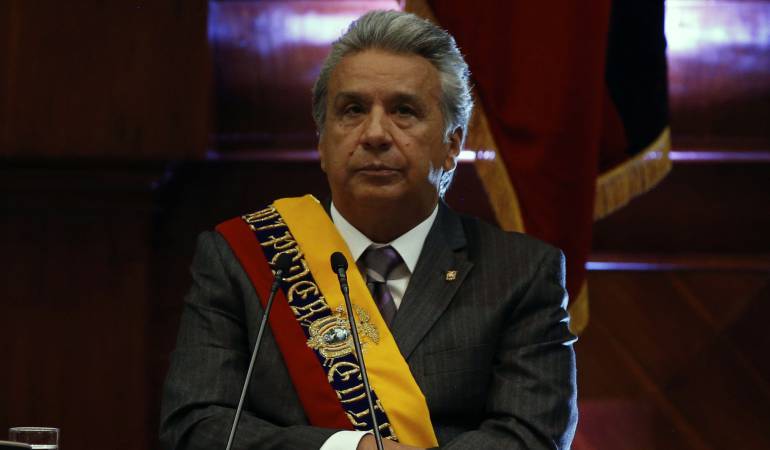 Presidente de Ecuador, Lenin Moreno. 