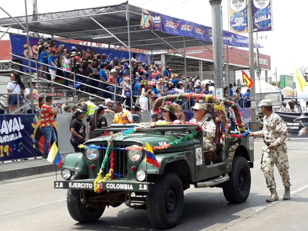 La Armada Nacional hizo presencia en la Batalla de Flores 