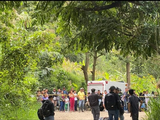 se desconocen la identidad de las dos personas. Foto Redes Sociales.