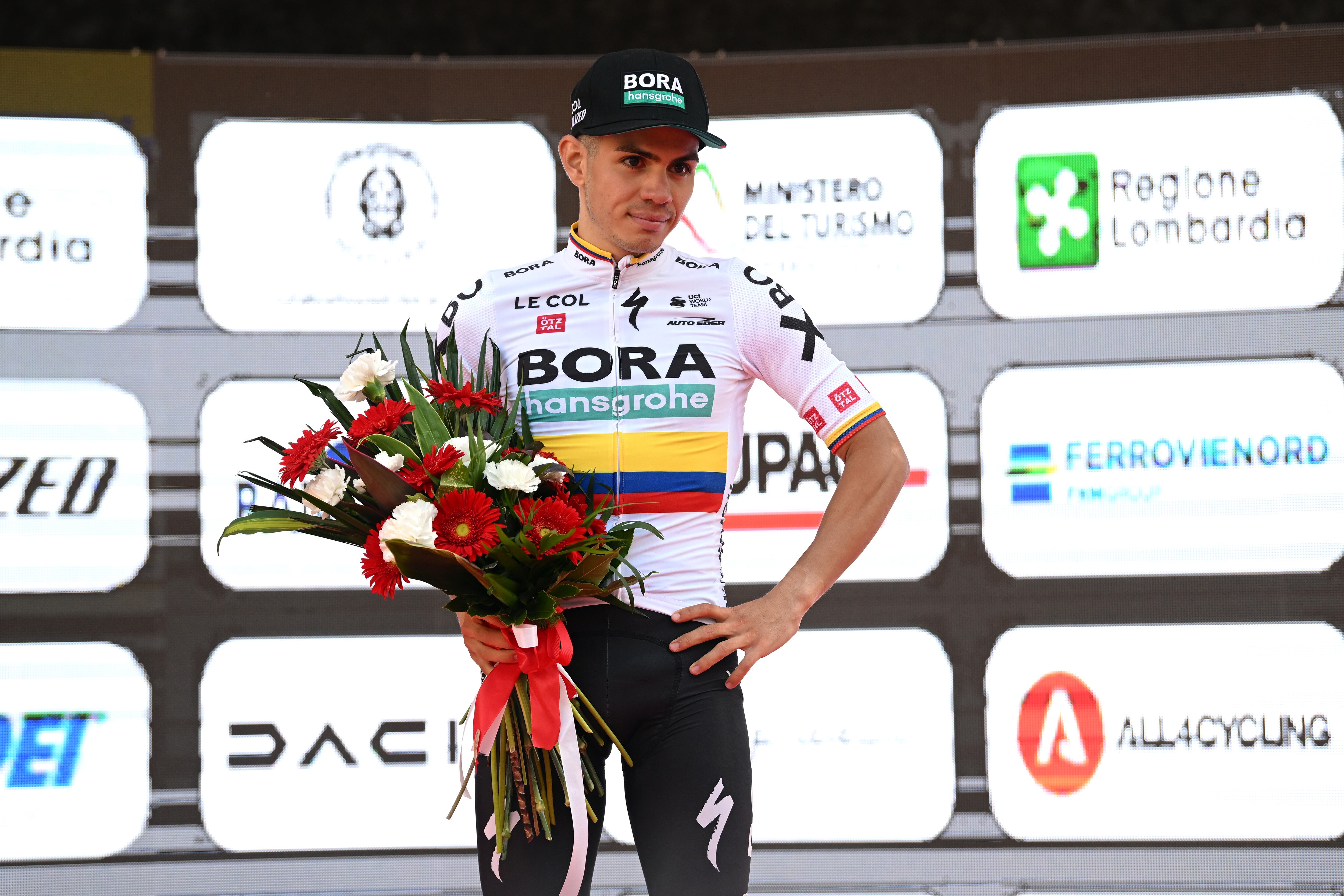 Sergio Higuita fue segundo en la Tre Valli Varesine.