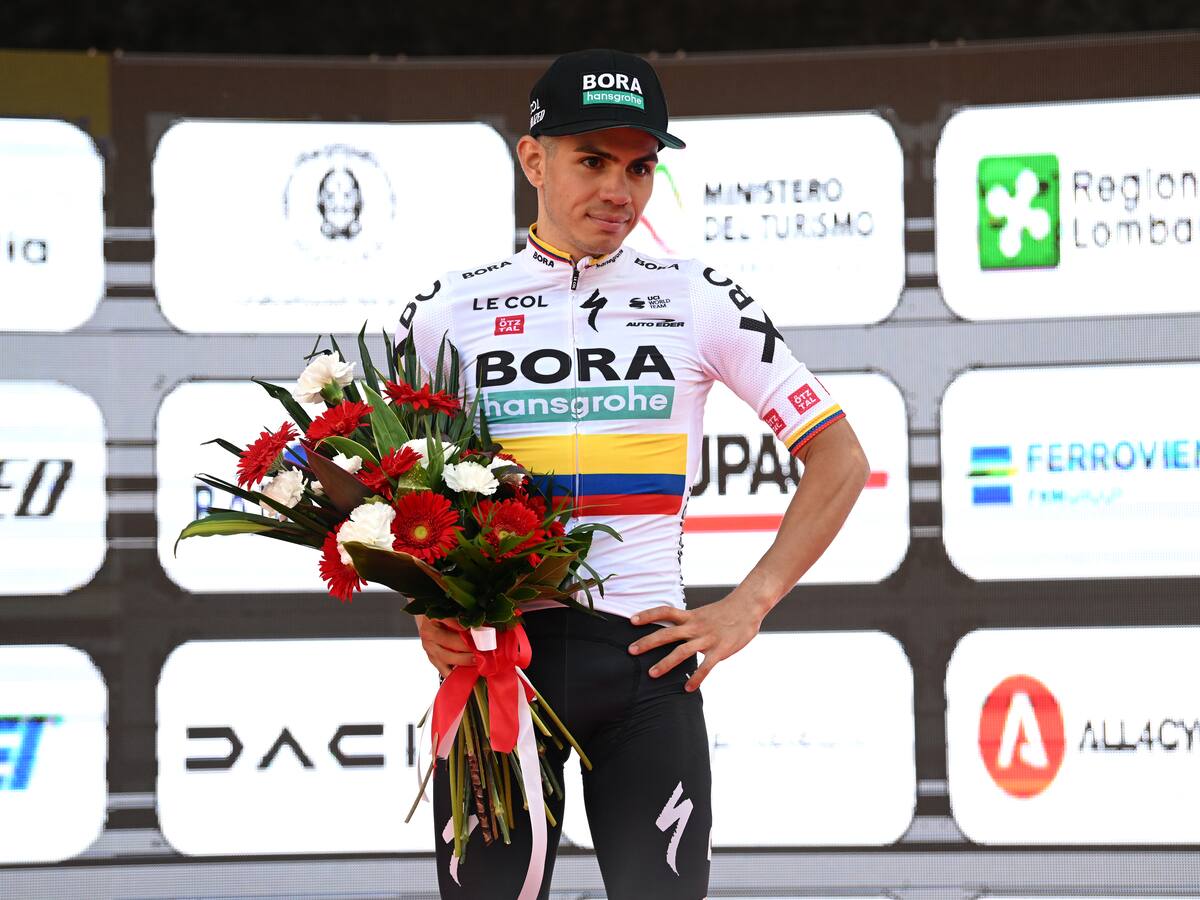 Sergio Higuita fue segundo y Rigoberto Urán décimo en la Tre Valli Varesine