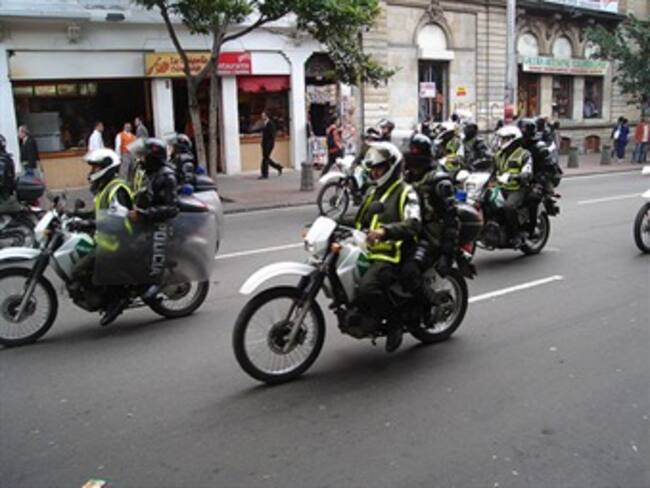 Restringen tránsito de parrillero en motocicletas por “Marcha Patriótica” en Bogotá