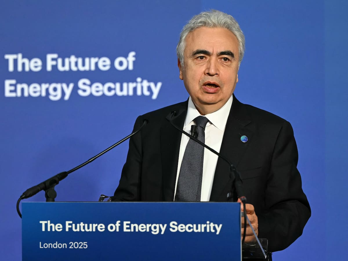 Europa tiene “seis semanas de combustible para aviones”: jefe de la Agencia Internacional de Energía