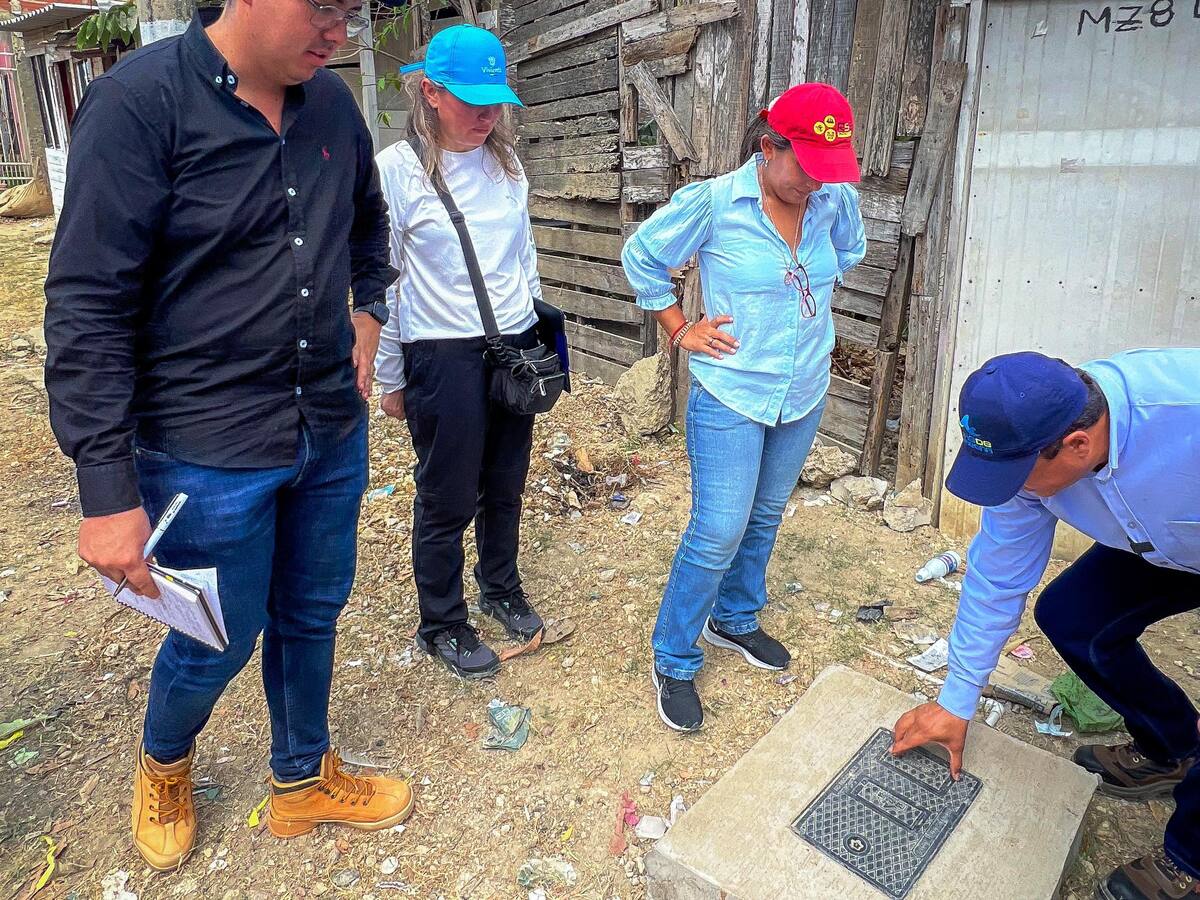 170 soluciones intradomiciliarias para Villa Hermosa garantizando servicios básicos