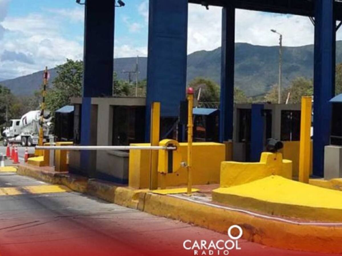 Findeter maneja recursos del peaje de Rionegro