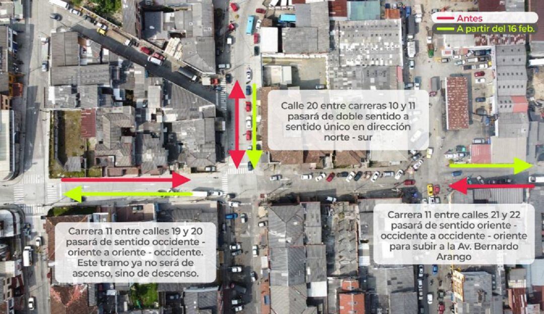 Cambios en la movilidad del barrio Campo Hermoso de Manizales