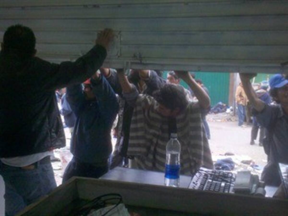 Caracol Radio registra los disturbios y destrozos en el Bronx