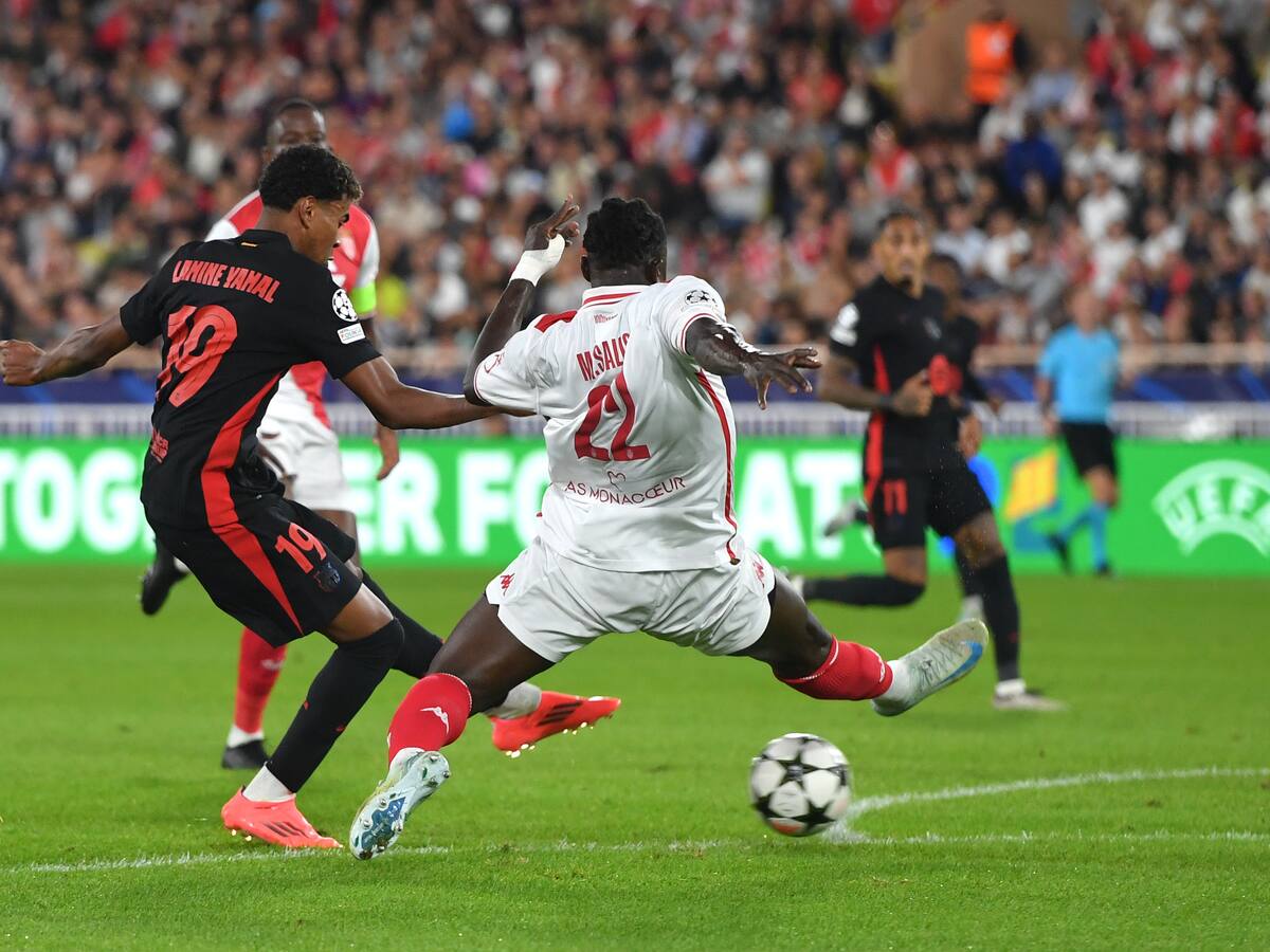 Derrota del FC Barcelona ante el AS Monaco en la primera jornada de la Champions